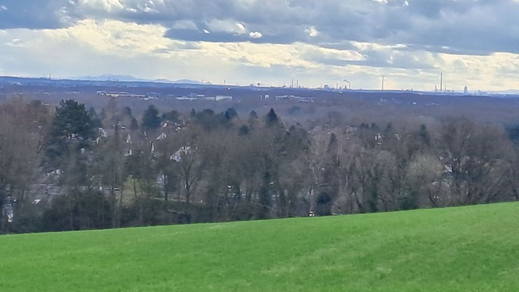 Blick bis ins Siebengebirge
