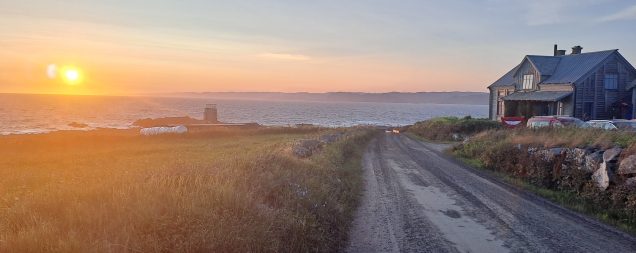 Große Ferienvilla in Vanse in Südnorwegen mit Meerblick und Garten