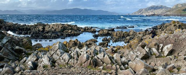 Küste und Meer in der Nähe unserer Ferienvilla in Vanse